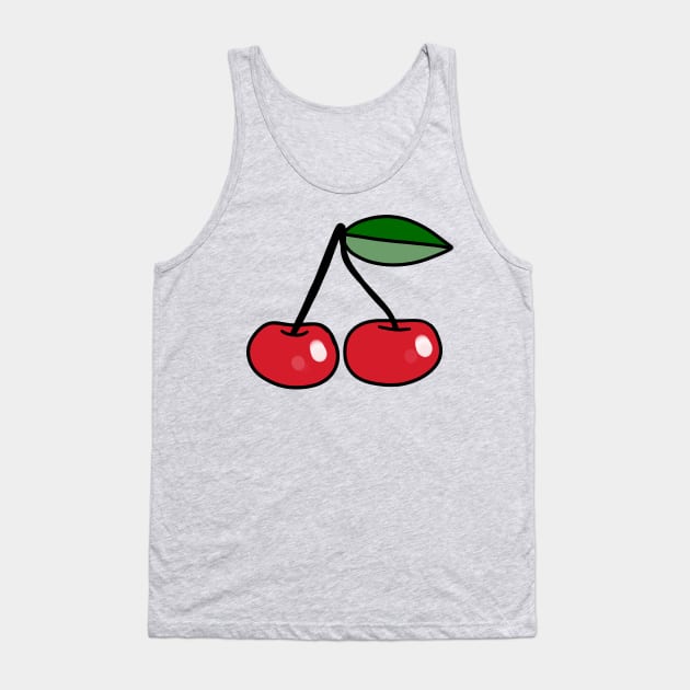 Cute Cherries Tank Top by saradaboru